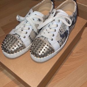 Authentic Louboutin spike sneakers